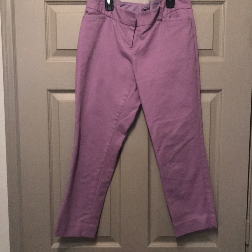 The Limited light purple ankle cut pants